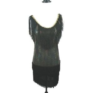 California Costume Flapper Dress Size M